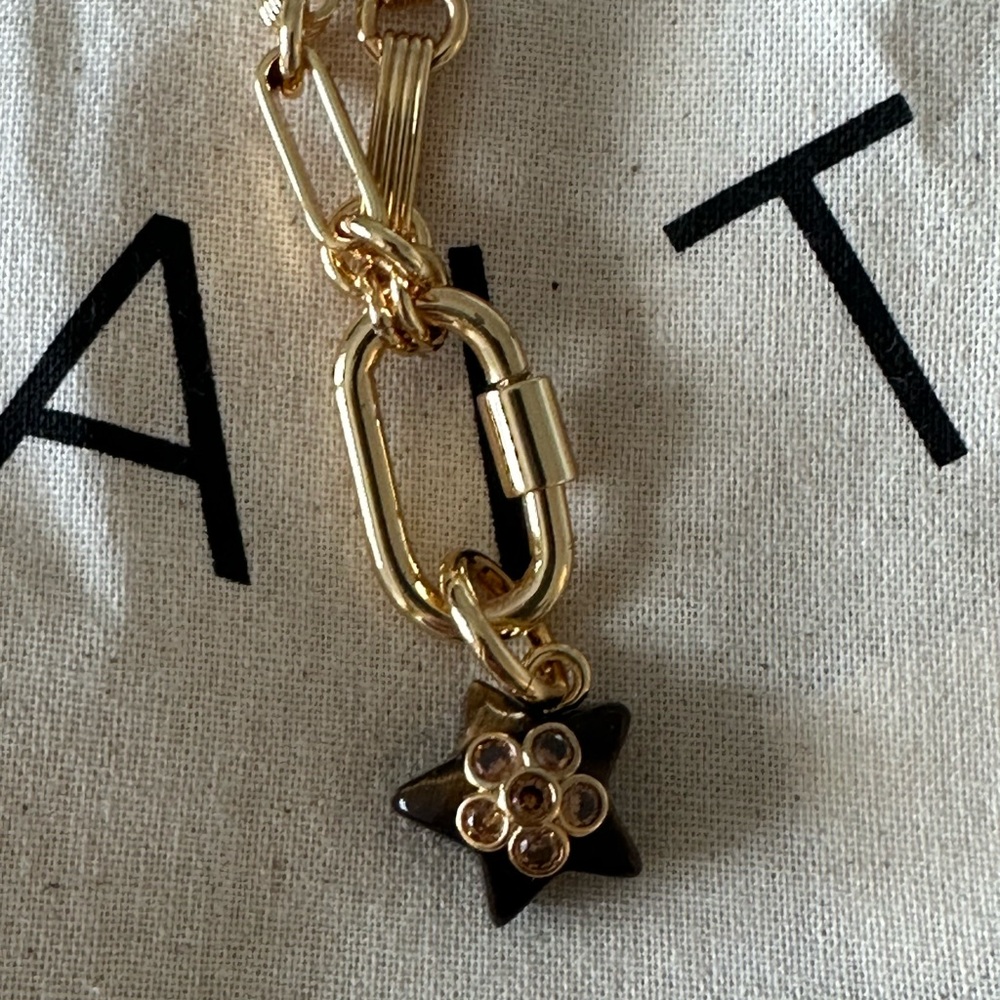 Madewell Necklace And Pouch New No Tags